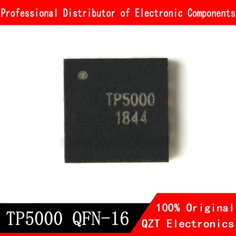10pcs/lot TP5100 TP5000 QFN-16 2A Buck Step Down Switch 4.2V/3.6V 8.4V/4.2V Lithium Battery Charger Chip QFN16 In Stock
10pcs/lot TP5100 TP5000 QFN-16 2A Buck Step Down Switch 4.2V/3.6V 8.4V/4.2V Lithium Battery Charger Chip QFN16 In Stock