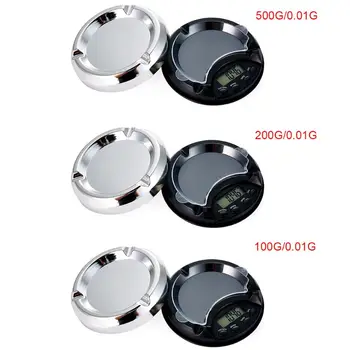 1pcs New Creative Portable Pocket Electronic Weight Scale Ashtray High-Precision Jewelry Called Mini Gold Gram Scale
1pcs New Creative Portable Pocket Electronic Weight Scale Ashtray High-Precision Jewelry Called Mini Gold Gram Scale