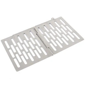 Outdoor Stainless Steel Foldable Barbecue Board Portable Baking Tray Grilled Net Suitable For Camping Self-driving Barbecue
Outdoor Stainless Steel Foldable Barbecue Board Portable Baking Tray Grilled Net Suitable For Camping Self-driving Barbecue