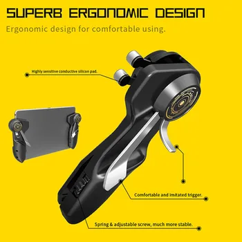 1pair 6-Finger Tablet Mobile Game Controller Grips Triggers Handgrip Gamepads Joysticks For PUBG Eat Chicken Games AKpad6K R11s
1pair 6-Finger Tablet Mobile Game Controller Grips Triggers Handgrip Gamepads Joysticks For PUBG Eat Chicken Games AKpad6K R11s