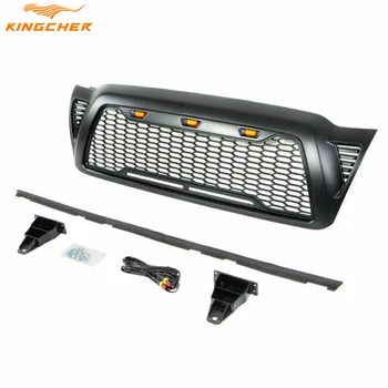 KINGCHER Front Grille For 2005-2011 Toyota Tacoma ABS Honeycomb Hood Grill W/ LED Lights
KINGCHER Front Grille For 2005-2011 Toyota Tacoma ABS Honeycomb Hood Grill W/ LED Lights