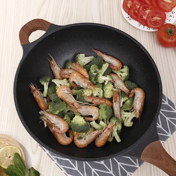 Chinese Medical Stone Wok Die Casting Fried Frying Pan Flat Steak Gift Pot Customized Non-Stick Pan pots and pans wok pan
Chinese Medical Stone Wok Die Casting Fried Frying Pan Flat Steak Gift Pot Customized Non-Stick Pan pots and pans wok pan