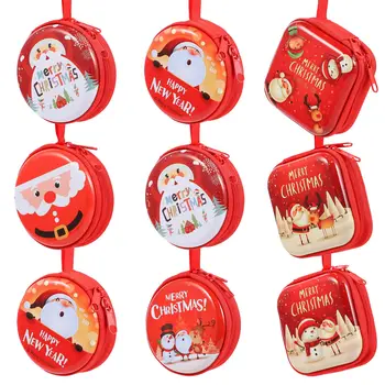 9pcs Adorable Christmas Coin Purse Delicate Durable Sturdy Coin Container Money Wallet Coin Pocket Box for Kids
9pcs Adorable Christmas Coin Purse Delicate Durable Sturdy Coin Container Money Wallet Coin Pocket Box for Kids