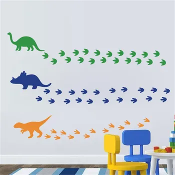 4 types Dinosaur Footprints Cartoon DIY Pattern Wall Art Decals Park Theme Children Nursery Wall Stickers Kids Room Home Decor
4 types Dinosaur Footprints Cartoon DIY Pattern Wall Art Decals Park Theme Children Nursery Wall Stickers Kids Room Home Decor