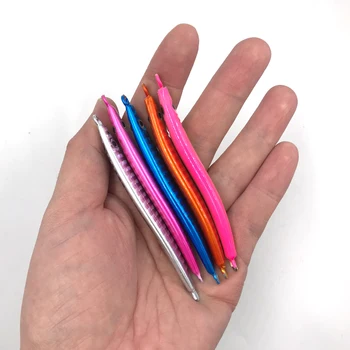 OBSESSION lead fish metal jig bait 40g 60g 80g 4pcs Artificial baits fishing lure slow Jigging lure slow metal micro fishing jig
OBSESSION lead fish metal jig bait 40g 60g 80g 4pcs Artificial baits fishing lure slow Jigging lure slow metal micro fishing jig
