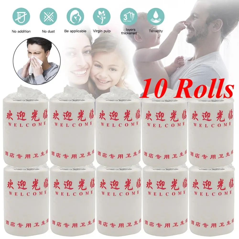 10 rolls of car three-layer soft tissue paper three layers of thickening soft and comfortable without hurting the skin
10 rolls of car three-layer soft tissue paper three layers of thickening soft and comfortable without hurting the skin