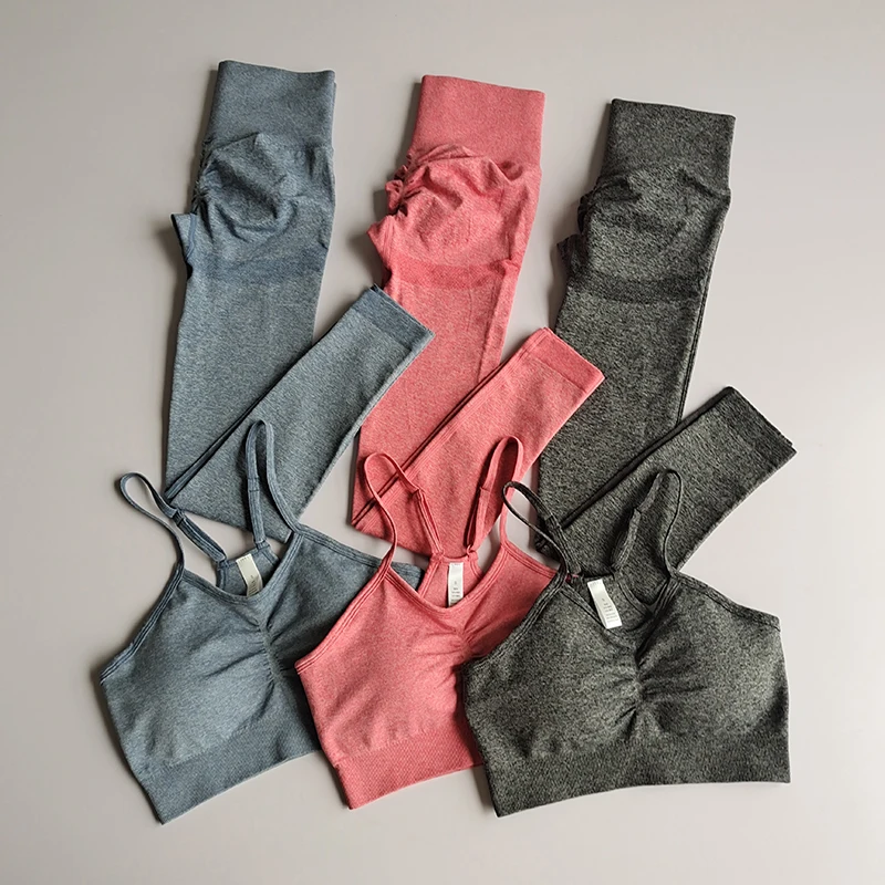 2 Piece Workout Clothes For Women Seamless Leggings Sports Bra Woman Running Sports Wear Gym Clothing Athletic Yoga Set 5.0
2 Piece Workout Clothes For Women Seamless Leggings Sports Bra Woman Running Sports Wear Gym Clothing Athletic Yoga Set 5.0