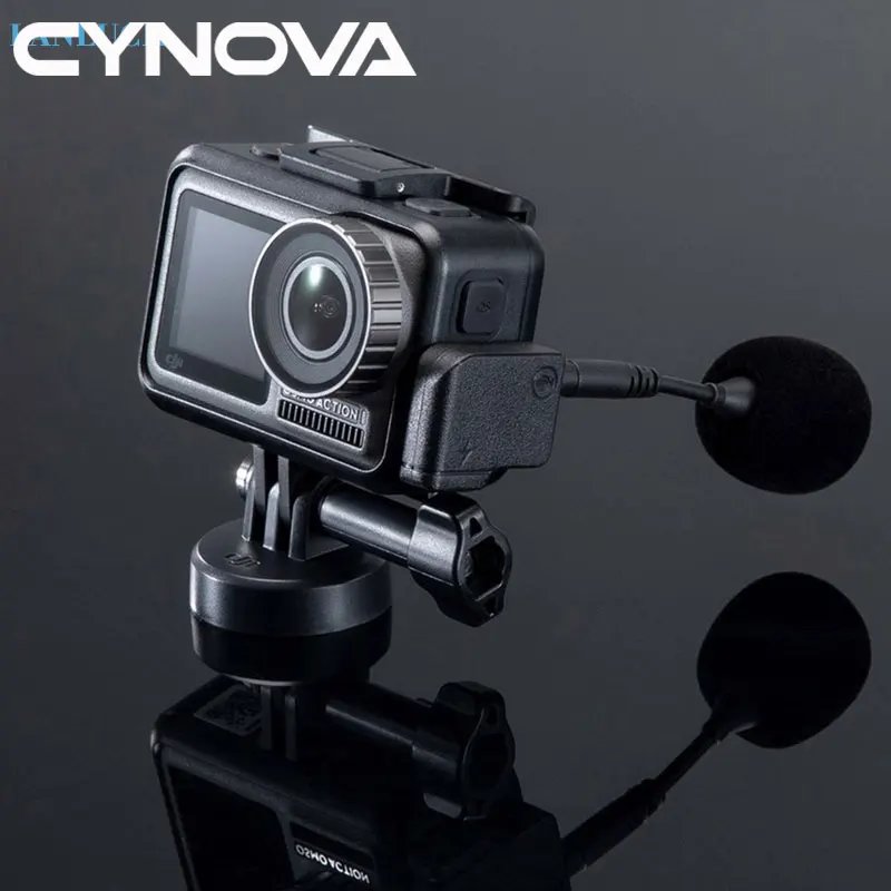 CYNOVA for DJI Osmo Action 3.5mm USB-C Adapter for OSMO Action Camera Enhances Sound Quality Charging Data Transmission
CYNOVA for DJI Osmo Action 3.5mm USB-C Adapter for OSMO Action Camera Enhances Sound Quality Charging Data Transmission