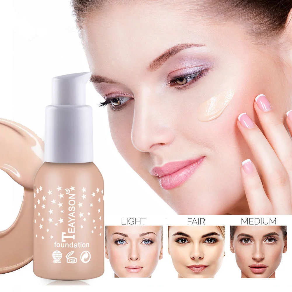 30ML Oil Control Make Up Foundation Cream Face Base Makeup Liquid Foundation Waterproof Lasting Full Coverage Matte Concealer
30ML Oil Control Make Up Foundation Cream Face Base Makeup Liquid Foundation Waterproof Lasting Full Coverage Matte Concealer