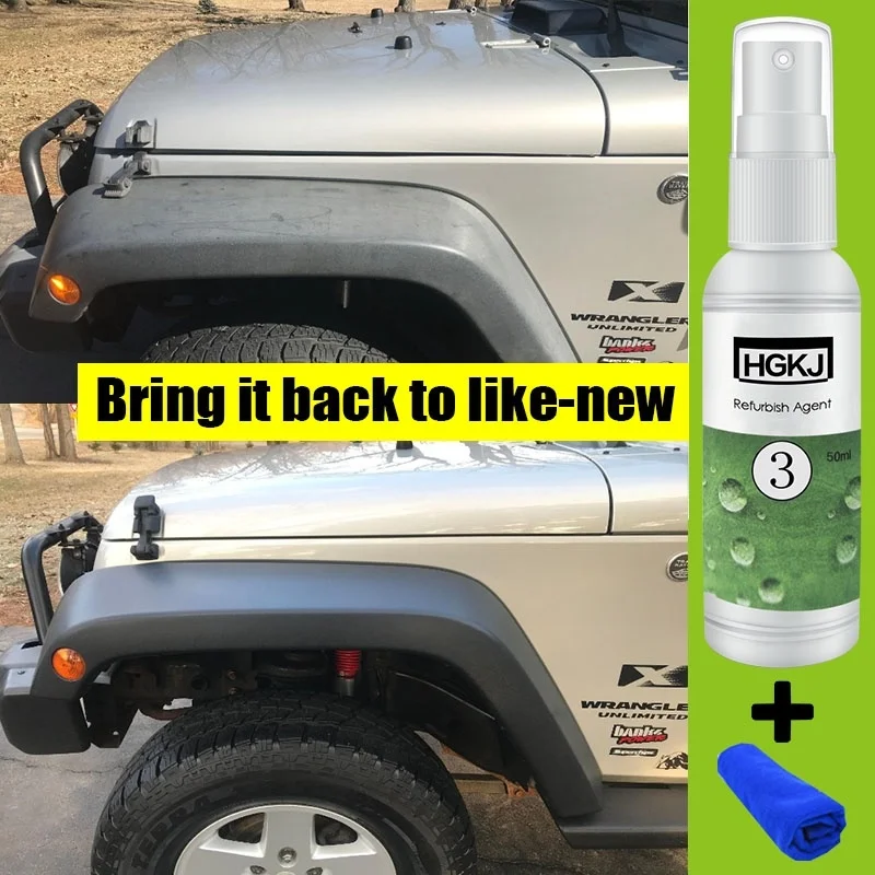 HGKJ Car Seat Leather Restoreration Plastic Restore Renew Spray Car Interior Restorer Leather Conditioner Car Accessories
HGKJ Car Seat Leather Restoreration Plastic Restore Renew Spray Car Interior Restorer Leather Conditioner Car Accessories