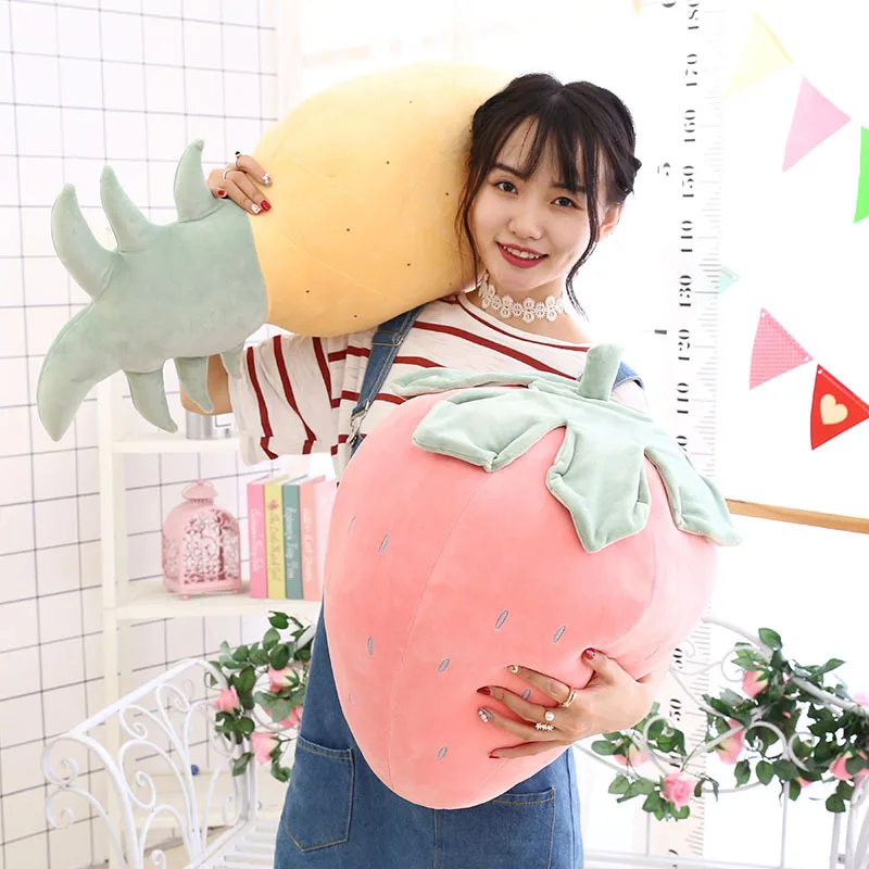 Hot Selling New Style down Cotton Creative Gifts Strawberry Pineapple Pillow Fruit Pillow Doll Birthday Gift
Hot Selling New Style down Cotton Creative Gifts Strawberry Pineapple Pillow Fruit Pillow Doll Birthday Gift