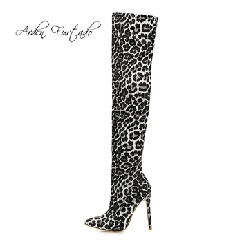Arden Furtado Fashion Women's Shoes Winter Elegant Ladies Boots Leopard Print Slip-on Over The Knee thigh High Boots 45 46 47 48 
Arden Furtado Fashion Women's Shoes Winter Elegant Ladies Boots Leopard Print Slip-on Over The Knee thigh High Boots 45 46 47 48