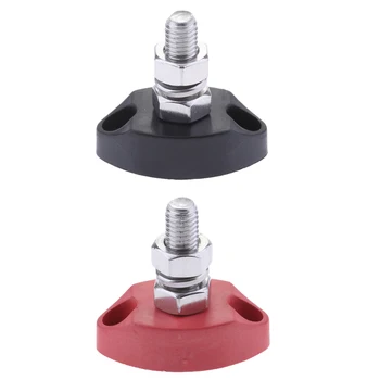 4x Universal Power Terminal Block Set With Junction Block Stud Terminal Isolated 6 Mm E 8 Mm
4x Universal Power Terminal Block Set With Junction Block Stud Terminal Isolated 6 Mm E 8 Mm