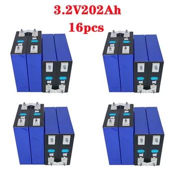 16PCS NEW 3.2V 200Ah LiFePO4 battery 48V200Ah 3C Lithium Iron Phosphate battery for 4S 12V 24V battery Yacht solar TAX FREE 
16PCS NEW 3.2V 200Ah LiFePO4 battery 48V200Ah 3C Lithium Iron Phosphate battery for 4S 12V 24V battery Yacht solar TAX FREE