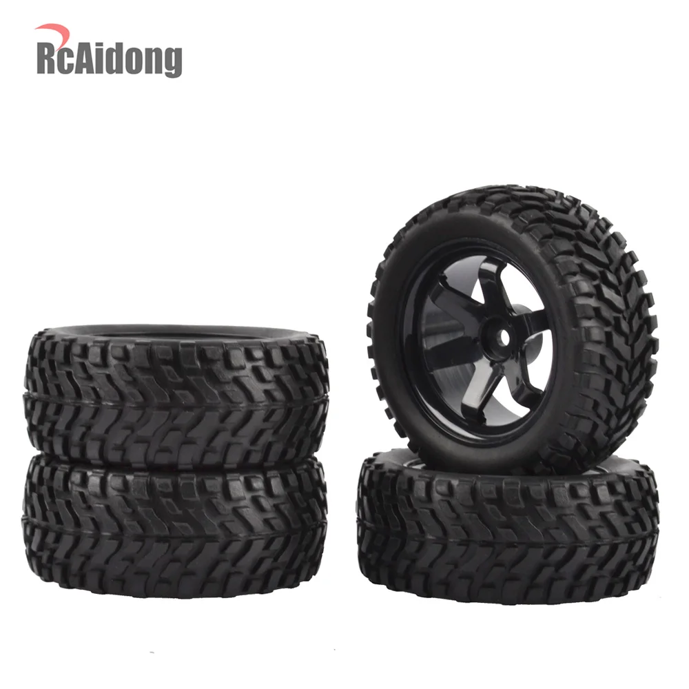4pcs RC Rally Car Racing Rubber Tires and Wheel Rims for 1/10 1/16 RC Off-road Vehicles HSP HIP Kyosho Tamiya 4WD
4pcs RC Rally Car Racing Rubber Tires and Wheel Rims for 1/10 1/16 RC Off-road Vehicles HSP HIP Kyosho Tamiya 4WD