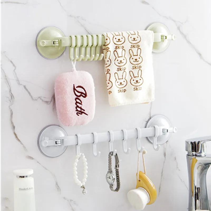 Kitchen Bathroom Accessories Adjustable Hook Rack Double Suction Cup Towel Rack Hanging Shelves Hook Holder Lock Type Sucker
Kitchen Bathroom Accessories Adjustable Hook Rack Double Suction Cup Towel Rack Hanging Shelves Hook Holder Lock Type Sucker