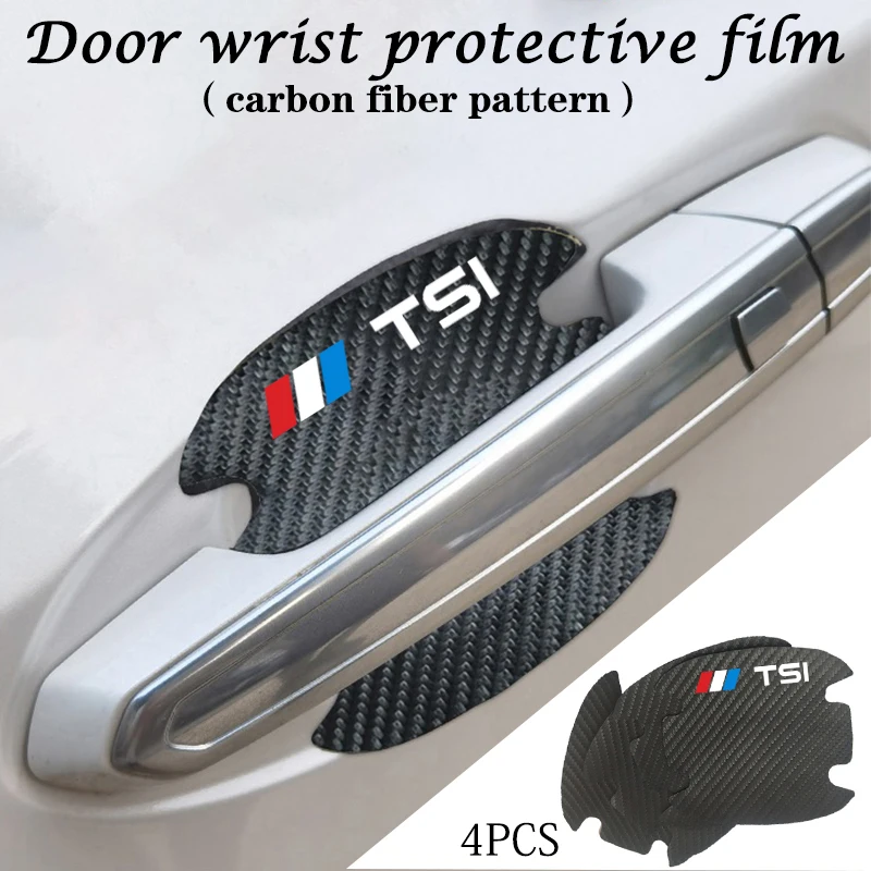 4 pcs Car Door Handle Scratch Protector Film Sticker Films Car Handle Protection for For VW Volkswagen TSI T5 T4 CC Carbon Fiber
4 pcs Car Door Handle Scratch Protector Film Sticker Films Car Handle Protection for For VW Volkswagen TSI T5 T4 CC Carbon Fiber