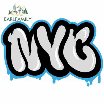 EARLFAMILY 13cm x 8.9cm for Nyc Graffiti Creative Sticker Graffiti Stickers Bumper Waterproof Decoration Vinyl Car Decals
EARLFAMILY 13cm x 8.9cm for Nyc Graffiti Creative Sticker Graffiti Stickers Bumper Waterproof Decoration Vinyl Car Decals