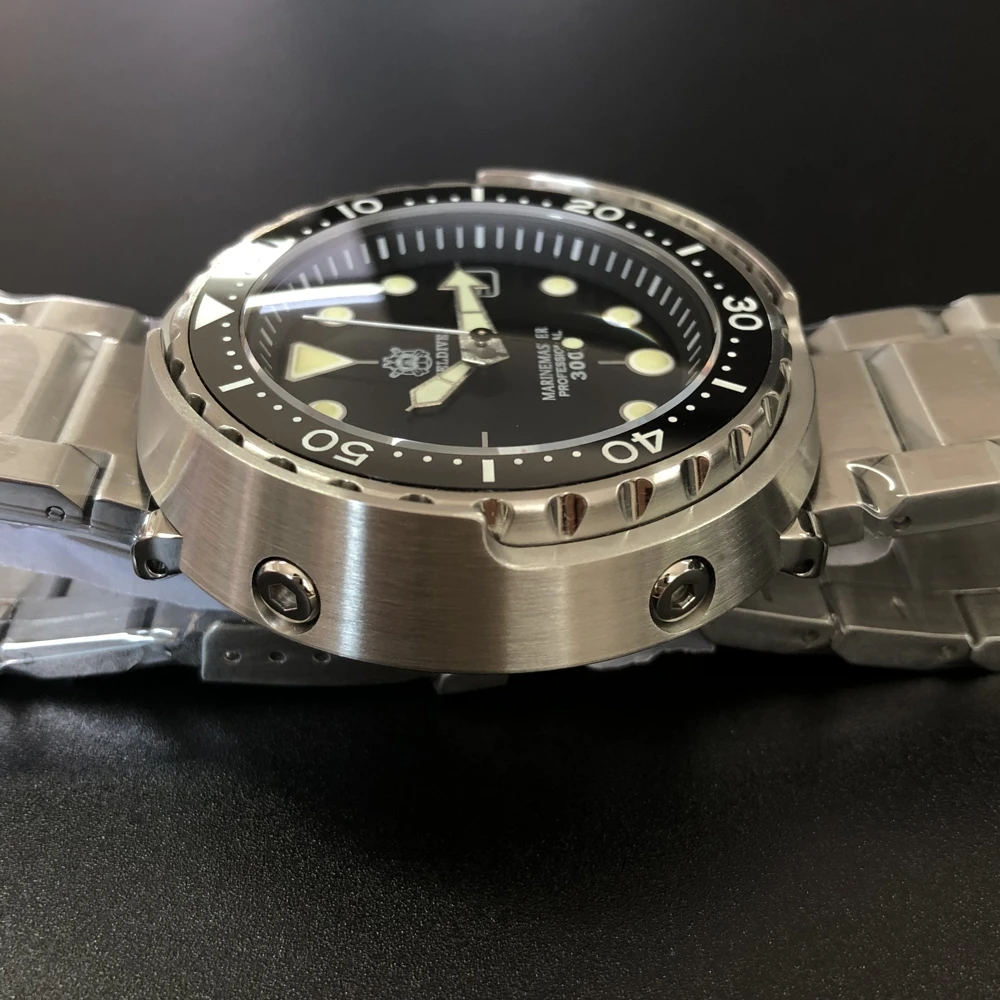 Steeldive 1975 Tuna 300m Diving Watch Automatic Steel Stainless Ceramic bezel NH35 Men's Wristwatch Mechanical Watches Fashion