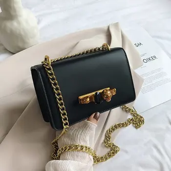 Solid Color Cross Bag for Women 2020 Fashion Metal Lock Flap Bag Single Shoulder Messenger Chain Bags Purses and Handbags cc gg
Solid Color Cross Bag for Women 2020 Fashion Metal Lock Flap Bag Single Shoulder Messenger Chain Bags Purses and Handbags cc gg
