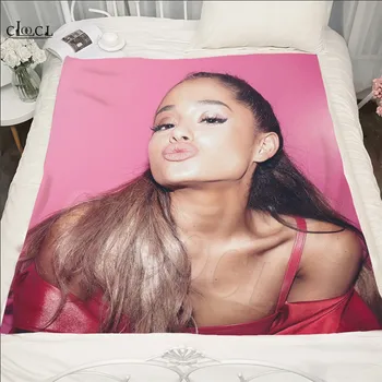 Two-layer Plush Blanket Singer Ariana Grande Blankets Child Adult Quilt 3D Print Cat Star Warm Sofa Blanket For Beds Home Travel
Two-layer Plush Blanket Singer Ariana Grande Blankets Child Adult Quilt 3D Print Cat Star Warm Sofa Blanket For Beds Home Travel
