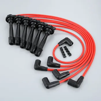 Yetaha 6Pcs 7mm Spark Plug Wires Ignition Cable Kit With Clips For Mitsubishi Eclipse Galant V6 Engines 1999-2005
Yetaha 6Pcs 7mm Spark Plug Wires Ignition Cable Kit With Clips For Mitsubishi Eclipse Galant V6 Engines 1999-2005