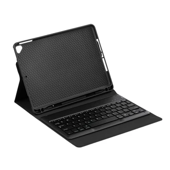 Protective Case with Backlight BT Keyboard Compatible with 2017/2018 5th/6th 9.7'' for iPad (Black Case+Black Keyboard)
Protective Case with Backlight BT Keyboard Compatible with 2017/2018 5th/6th 9.7'' for iPad (Black Case+Black Keyboard)