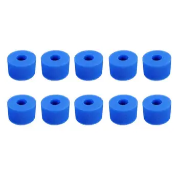 10pcs Swimming Pool Filter Foam Reusable Washable Sponge Cartridge Foam Suitable Bubble Jetted Pure SPA Type Pool Filter
10pcs Swimming Pool Filter Foam Reusable Washable Sponge Cartridge Foam Suitable Bubble Jetted Pure SPA Type Pool Filter