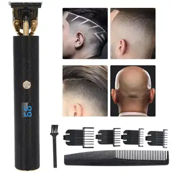 USB Charging Electric Hair Clipper Hair Trimmer Cutting Machine (LCD Digital Display) Hair Cutter With 1.5/3/6/9mm Limit Combs
USB Charging Electric Hair Clipper Hair Trimmer Cutting Machine (LCD Digital Display) Hair Cutter With 1.5/3/6/9mm Limit Combs