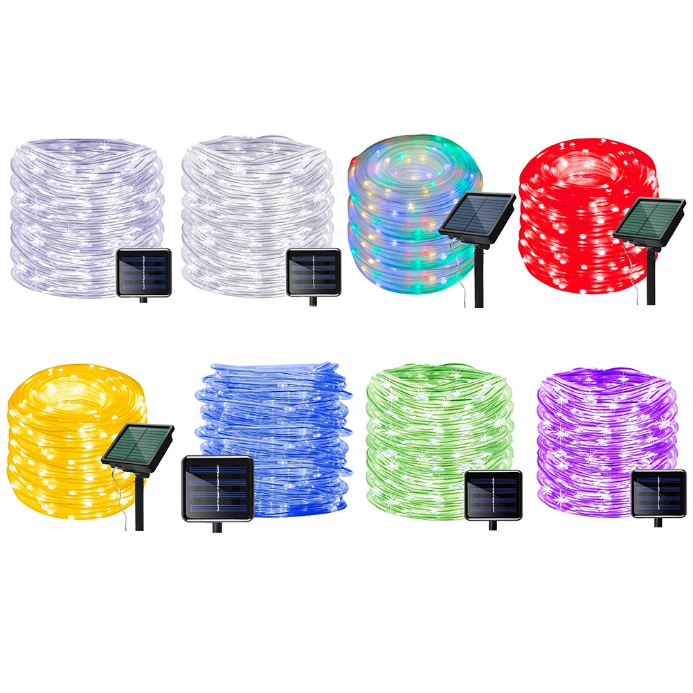 20m 200LED Solar Outdoor Light Waterproof Copper Wire Lamp String 8 Modes Multicolor Flash Fairy Light for Christmas Light Decor
20m 200LED Solar Outdoor Light Waterproof Copper Wire Lamp String 8 Modes Multicolor Flash Fairy Light for Christmas Light Decor