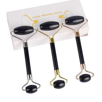 Black Obsidian Face Jade Roller Stones Facial Massager Anti-Wrinkle Beauty Skin Health Care massage stone Relaxtion Tools
Black Obsidian Face Jade Roller Stones Facial Massager Anti-Wrinkle Beauty Skin Health Care massage stone Relaxtion Tools