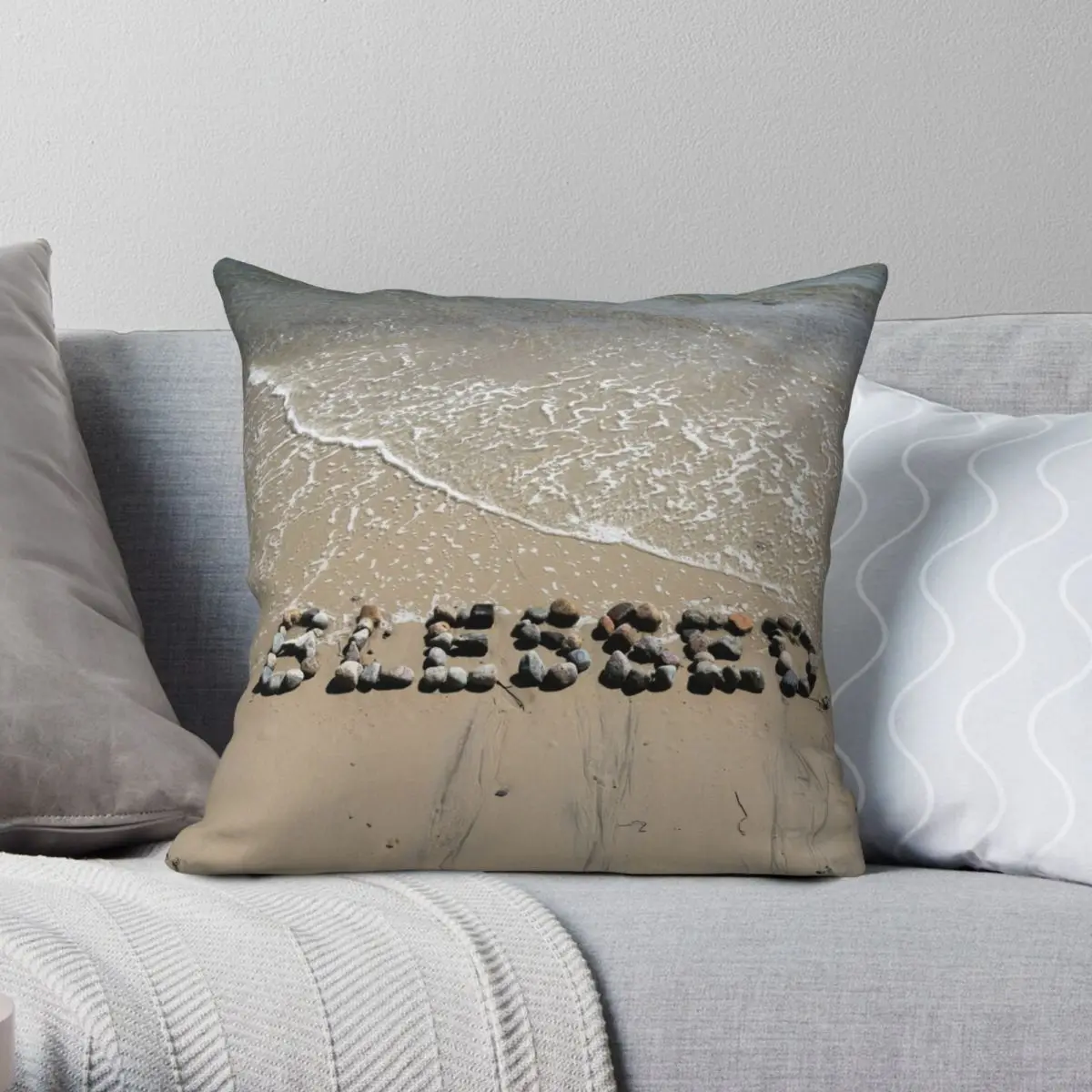 Blessed Beach Wish Pillowcase Polyester Linen Velvet Printed Zip Decor Throw Pillow Case Car Cushion Cover
Blessed Beach Wish Pillowcase Polyester Linen Velvet Printed Zip Decor Throw Pillow Case Car Cushion Cover