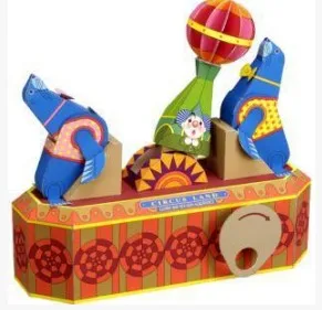 Sea donkey and crown performance 3D paper model toy parent-child DIY kindergarten activity handmade origami
Sea donkey and crown performance 3D paper model toy parent-child DIY kindergarten activity handmade origami