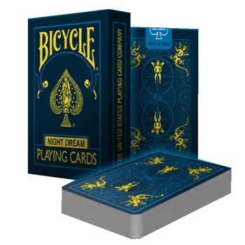 Bicycle Night Dream Playing Cards Deck Poker Size USPCC Limited Edition Magic Card Games Magic Props Magic Tricks for Magician
Bicycle Night Dream Playing Cards Deck Poker Size USPCC Limited Edition Magic Card Games Magic Props Magic Tricks for Magician