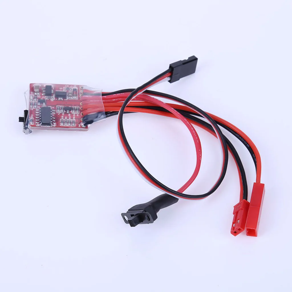 Brushed ESC 20A Li-Po 2S with Brake for RC Crawler Car Boat Tank, Can Work with 130/180/260/280/380 Brush Motor Brushed ESC 20A Li-Po 2S with Brake for RC Crawler Car Boat Tank, Can Work with 130/180/260/280/380 Brush Motor