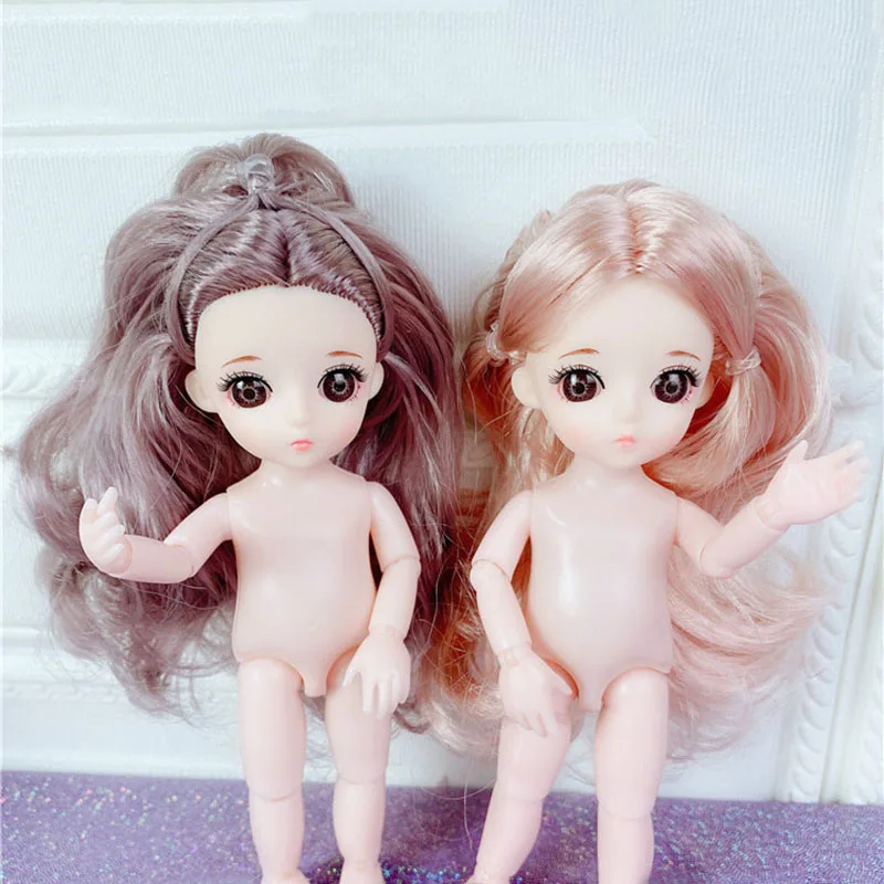 1/8 17 CM BJD Dolls 13 Joint Moveable Original Princess Doll Toys Makeup Dress up Naked Nude Cute Baby Doll Toy For Kids Gifts
1/8 17 CM BJD Dolls 13 Joint Moveable Original Princess Doll Toys Makeup Dress up Naked Nude Cute Baby Doll Toy For Kids Gifts
