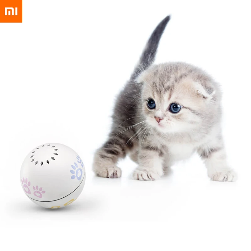 Xiaomi cat smart companion ball Built-in catnip Visual scent double fun artifact Gesture shake switch pet toy USB charging
Xiaomi cat smart companion ball Built-in catnip Visual scent double fun artifact Gesture shake switch pet toy USB charging
