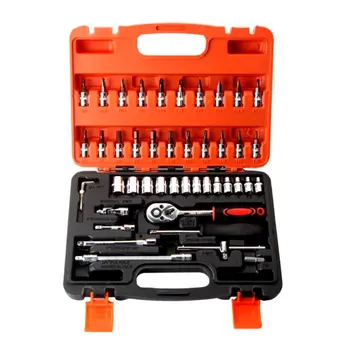 46/53 Piece Socket Wrench Set Combination Tool Set Practical Auto Repair Durable Practical Hardware Tools
46/53 Piece Socket Wrench Set Combination Tool Set Practical Auto Repair Durable Practical Hardware Tools