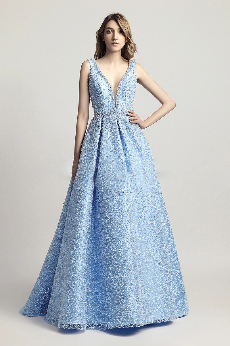 BGW 2020 Sexy V Neck Formal Evening Dresses Sleeveless Backless With Pearls Two Colors A Line Tulle Vestidos De Festa Longo
BGW 2020 Sexy V Neck Formal Evening Dresses Sleeveless Backless With Pearls Two Colors A Line Tulle Vestidos De Festa Longo