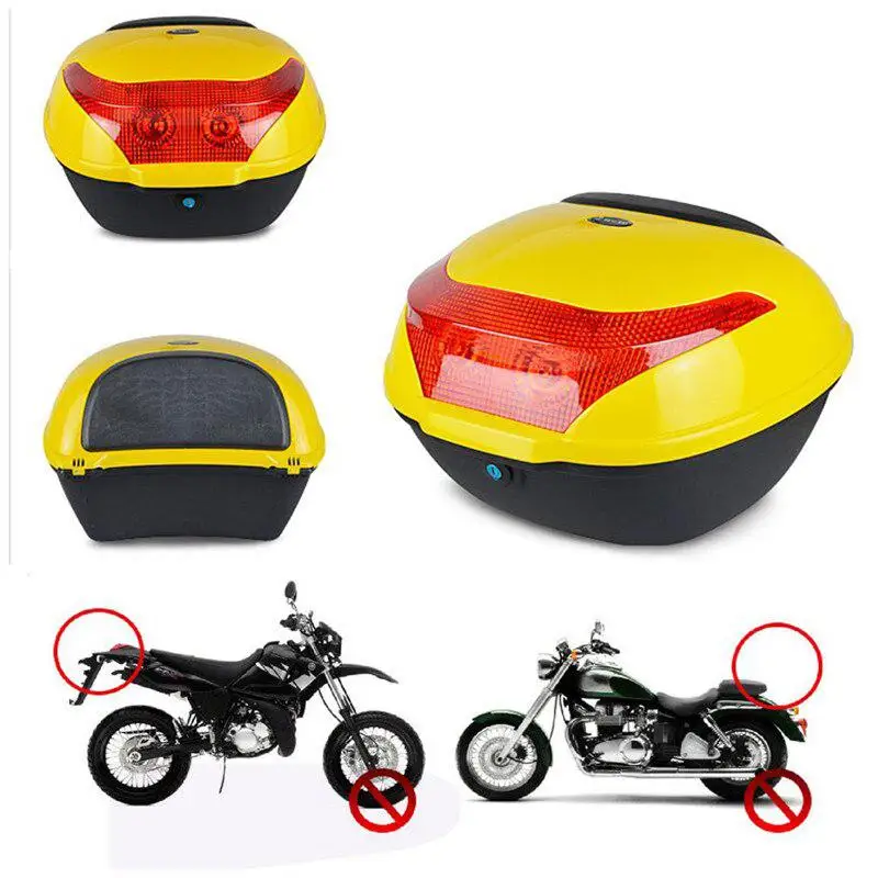Large Capacity Motorcycle Trunk hock-proof Motorcycle Tail Box Universal Electric Bicycle Trunk Top Case With Safety Lock
Large Capacity Motorcycle Trunk hock-proof Motorcycle Tail Box Universal Electric Bicycle Trunk Top Case With Safety Lock