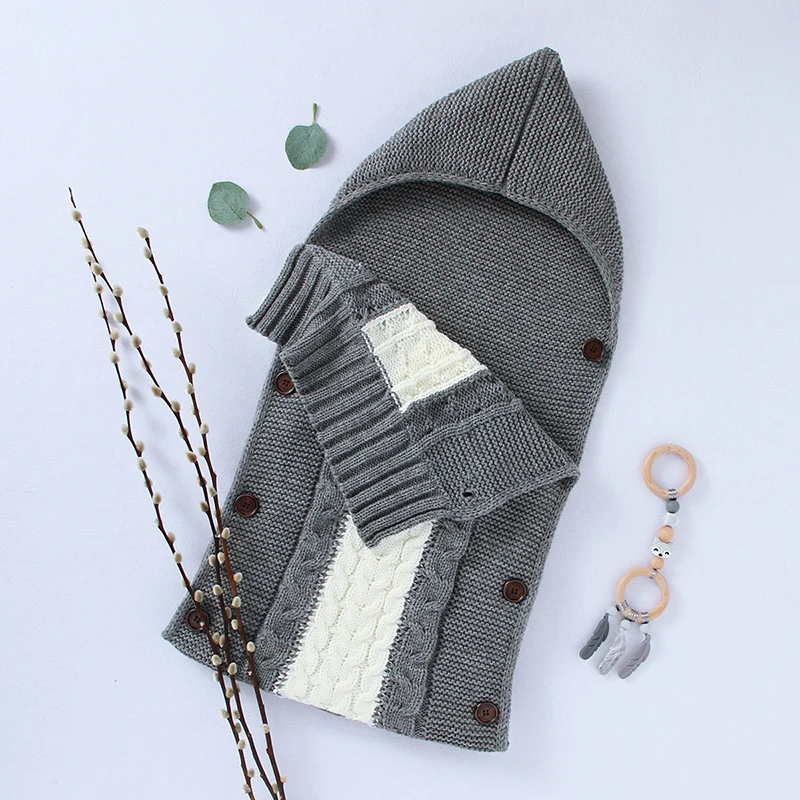 Newborn Baby Sleeping Bags Knitted Infant Girls Sleep Sack Fashion Stripe Button Toddler Bebe Boys Envelope 75*35CM Swaddle Wrap
Newborn Baby Sleeping Bags Knitted Infant Girls Sleep Sack Fashion Stripe Button Toddler Bebe Boys Envelope 75*35CM Swaddle Wrap