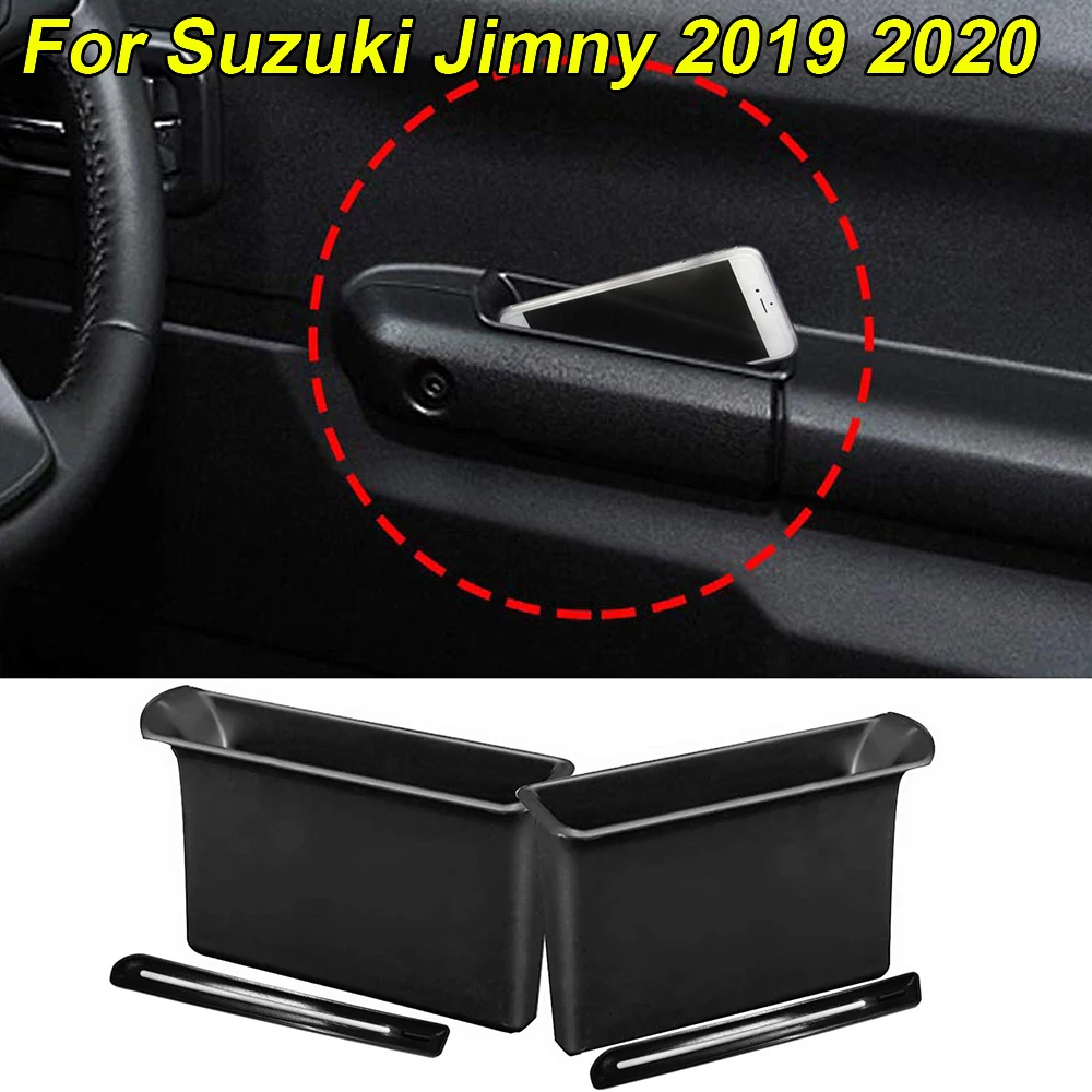 For Suzuki Jimny 2019 2020 Armrest Container Door Storage Box Handle Pocket 2pcs ABS + Rubber
For Suzuki Jimny 2019 2020 Armrest Container Door Storage Box Handle Pocket 2pcs ABS + Rubber