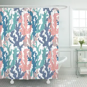 Pattern Colorful Corals Nautical Tropical Underwater Vibrant Abstract Shower Curtain Waterproof Polyester 72 x 78 inches Set
Pattern Colorful Corals Nautical Tropical Underwater Vibrant Abstract Shower Curtain Waterproof Polyester 72 x 78 inches Set