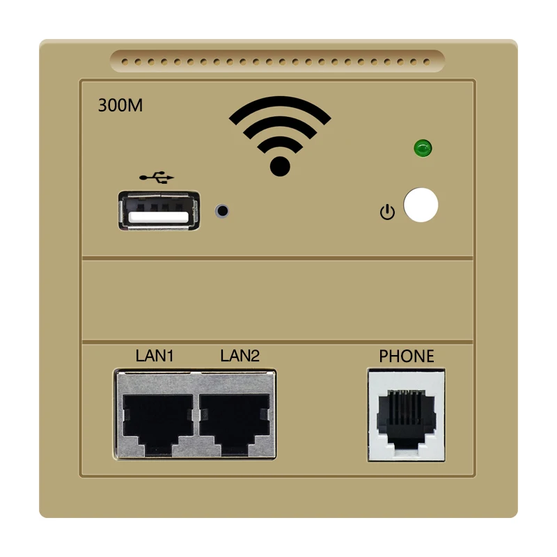 300M eu-standard 86 type embedded in-wall wireless access point AP for smart hotel WIFI network coverage 802.3af poe AC100-240V
300M eu-standard 86 type embedded in-wall wireless access point AP for smart hotel WIFI network coverage 802.3af poe AC100-240V