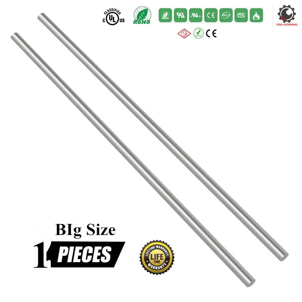 3D Printer Parts Smooth Rod 80-100MM Shaft Rod Optical Axis CNC Chromed 3D Printer Smooth Rod Piston Pod Flexible Shaft,L-100mm
3D Printer Parts Smooth Rod 80-100MM Shaft Rod Optical Axis CNC Chromed 3D Printer Smooth Rod Piston Pod Flexible Shaft,L-100mm