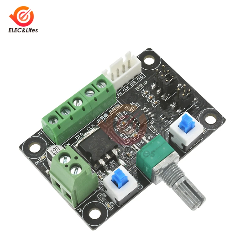 DC 12V 24V Stepper Motor Driver Controller Speed Regulator PWM Pulse Signal Generator Module 8-24V
DC 12V 24V Stepper Motor Driver Controller Speed Regulator PWM Pulse Signal Generator Module 8-24V