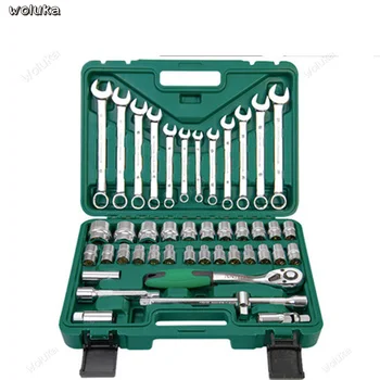 Auto repair tool 44-piece set fast ratchet repair car wrench multi-function sleeve CD50 Q04
Auto repair tool 44-piece set fast ratchet repair car wrench multi-function sleeve CD50 Q04