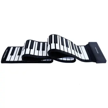 Portable 88 Keys Roll-Up Piano USB MIDI Keyboard MIDI Conctroller Hand Electronic Piano Folding Portable Electronic Organ
Portable 88 Keys Roll-Up Piano USB MIDI Keyboard MIDI Conctroller Hand Electronic Piano Folding Portable Electronic Organ