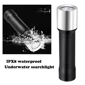 TMWT 3 modes Professional Scuba Diving Flashlight 18650 Powerful Dive Light XML T6 LED Lamp Underwater Searchlight Torch
TMWT 3 modes Professional Scuba Diving Flashlight 18650 Powerful Dive Light XML T6 LED Lamp Underwater Searchlight Torch