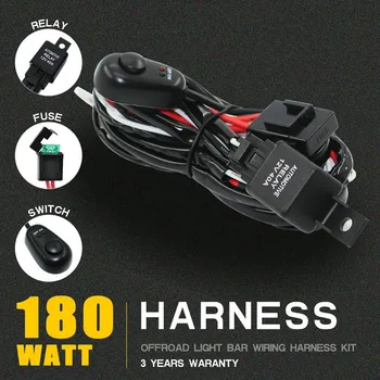 2019 New 9-16v Input Power Switch & Relay Wiring Kit 12v For Led Light Bar Offroad 180w 14awg 8ft 40a Copper Wire Light Bar#BL4
2019 New 9-16v Input Power Switch & Relay Wiring Kit 12v For Led Light Bar Offroad 180w 14awg 8ft 40a Copper Wire Light Bar#BL4